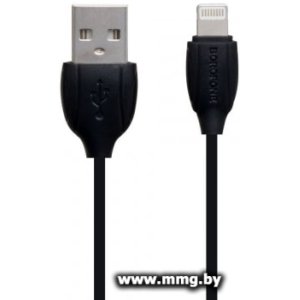 Купить Кабель Borofone BX19 Lightning 1 м (черный) в Минске, доставка по Беларуси