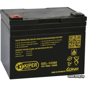 Купить Kiper GEL-12360 (12В/36 А·ч) в Минске, доставка по Беларуси