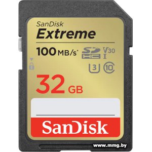Купить SanDisk 32Gb SDHC Extreme SDSDXVT-032G-GNCIN в Минске, доставка по Беларуси