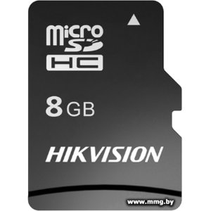 Купить Hikvision 8GB microSDHC HS-TF-C1 (STD)/8G/Adapter (адаптер) в Минске, доставка по Беларуси