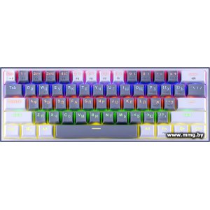 Купить Redragon Fizz (серый/белый) (70675) (K617-R) в Минске, доставка по Беларуси