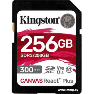 Kingston 256GB SDXC Canvas React Plus SDR2/256GB
