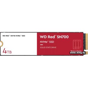Купить SSD 4TB WD Red SN700 WDS400T1R0C в Минске, доставка по Беларуси