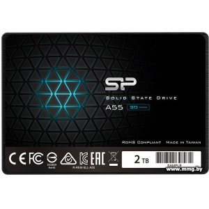 Купить SSD 2Tb Silicon Power A55 SP002TBSS3A55S25 в Минске, доставка по Беларуси