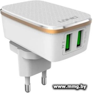 Купить Зарядное устройство Ldnio A2204 microUSB (белый) в Минске, доставка по Беларуси