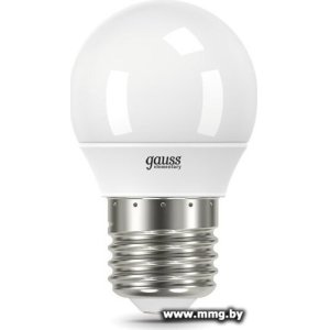 Лампа светодиодная Gauss LED Elementary Globe 6Вт E27 4100K