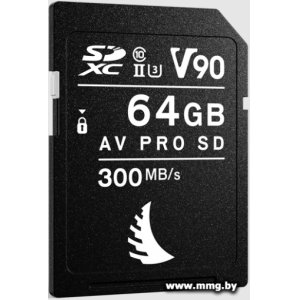Купить Angelbird 64GB AV PRO SDXC MK2 V90 AVP064SDMK2V90 в Минске, доставка по Беларуси