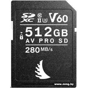 Купить Angelbird 512GB SDXC AV PRO MK2 V60 AVP512SDMK2V60 в Минске, доставка по Беларуси