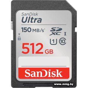 SanDisk 512GB SDXC Ultra SDSDUNC-512G-GN6IN