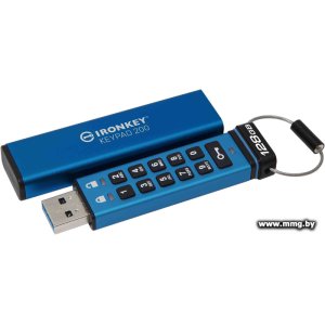 Купить 128GB Kingston IronKey Keypad 200 FIPS 140 IKKP200/128GB в Минске, доставка по Беларуси
