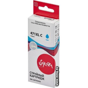 Картридж Sakura Printing SI0347C001 (аналог Canon 471XL C)