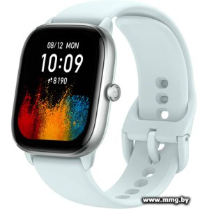 Купить Amazfit GTS 4 Mini (мятно-голубой) в Минске, доставка по Беларуси