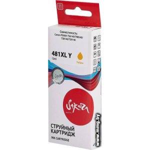 Картридж Sakura Printing SI2046C001 (аналог Canon 481XL Y)