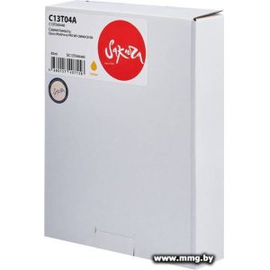 Картридж Sakura Printing SIC13T04A440 (Epson C13T04A Y)