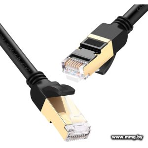 Кабель Ugreen NW107 11269 RJ45 - RJ45 (2 м, черный)