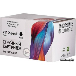 Картридж Sakura Printing SIP2V31A (HP 711 2-pack Black)
