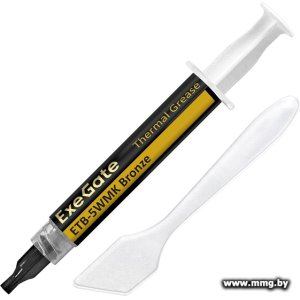 Термопаста ExeGate ETB-5WMK Bronze EX293374RUS (1.5 г)