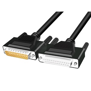 Купить Кабель LPT DB25f-DB25m 1.5m (диаметр 9мм) в Минске, доставка по Беларуси