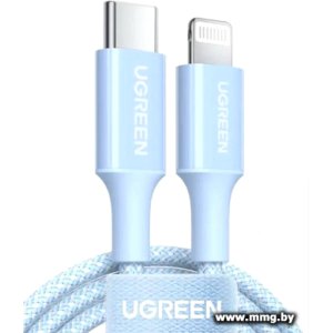 Кабель Ugreen US532 90448 USB Type-C - Lightning (1 м, голуб