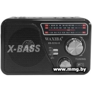 Купить Радиоприемник Waxiba XB-523U-S (чёрный) в Минске, доставка по Беларуси