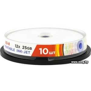 Купить Диск BD-R Mirex 25Gb 12x UL141008A1L (10 шт.) в Минске, доставка по Беларуси