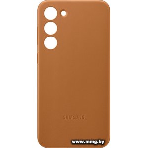 Купить Чехол для телефона Samsung Leather Case S23+ (песочно-бежевы в Минске, доставка по Беларуси