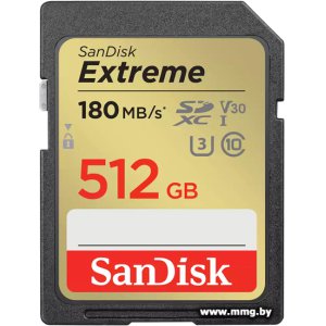 Купить SanDisk 512GB SDXC Extreme SDSDXVV-512G-GNCIN в Минске, доставка по Беларуси