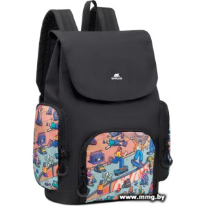Рюкзак Rivacase 5425 black (скейтер)
