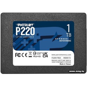 SSD 1Tb Patriot P220 P220S1TB25