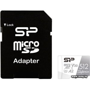 Купить Silicon-Power 512GB Superior microSDXC SP512GBSTXDA2V20SP в Минске, доставка по Беларуси