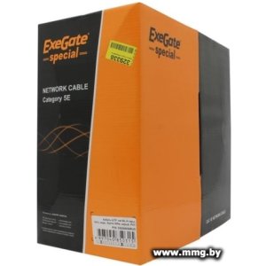 Купить Кабель ExeGate UTP4-C5e-CU-S26-IN-PVC-GY-305 EX264556RUS в Минске, доставка по Беларуси