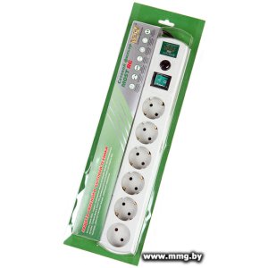 Купить Most RG-6 (10м, 6 розеток, белый) в Минске, доставка по Беларуси