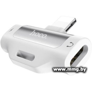 Адаптер Hoco LS31 Lightning (серебристый)