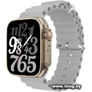 Profit WS-GS8 (серебристый, с серым силиконовым ремешком)