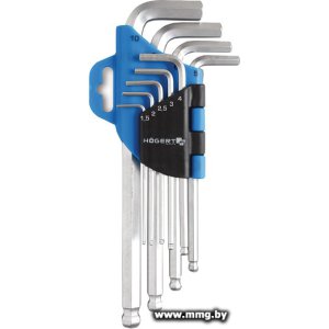 Купить Набор Г-образных ключей Hogert HT1W804 в Минске, доставка по Беларуси