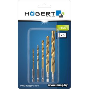 Купить Набор сверл по металлу Hogert HT6D180 в Минске, доставка по Беларуси