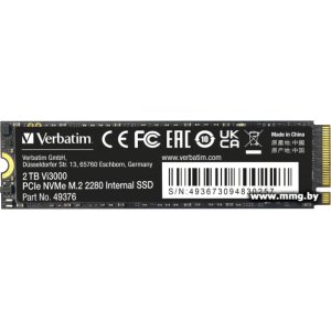 SSD 2TB Verbatim Vi3000 49376