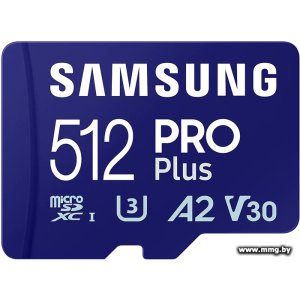 Samsung 512Gb microSDXC PRO Plus MB-MD512SA