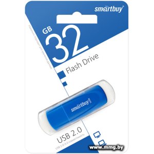 Купить 32GB SmartBuy Scout (синий) [SB032GB2SCB] в Минске, доставка по Беларуси