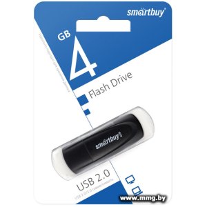 Купить 4GB SmartBuy Scout (чёрный) в Минске, доставка по Беларуси