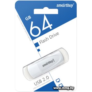 Купить 64GB SmartBuy Scout (белый) в Минске, доставка по Беларуси