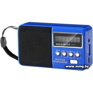 Радиоприемник Wster WS-2319 (синий)