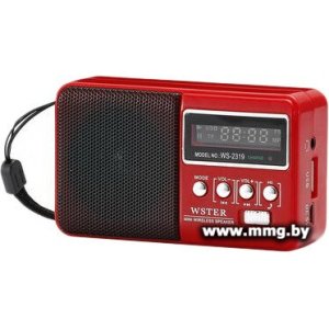 Радиоприемник Wster WS-2319 (красный)