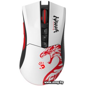 Купить A4Tech Bloody R90 Plus Naraka (белый/черный) в Минске, доставка по Беларуси