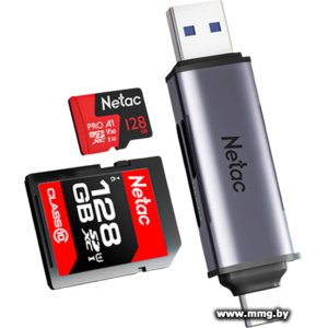 Картридер Netac WK13 NT09WK13-30GR (WK13GYCN)