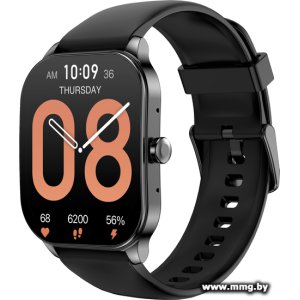 Купить Amazfit Pop 3S (черный, с силиконовым ремешком) в Минске, доставка по Беларуси