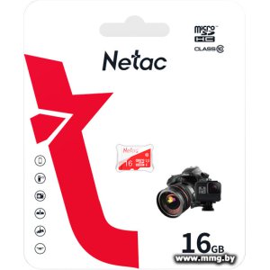 Netac 16Gb microSDHC P500 ECO NT02P500ECO-016G-S
