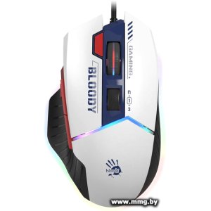 Купить A4 Tech Bloody W95 Max Sports (белый/темно-синий) в Минске, доставка по Беларуси