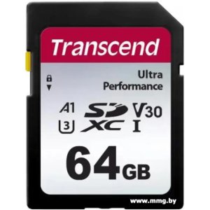 Купить Transcend 64Gb SDXC 340S (TS64GSDC340S) в Минске, доставка по Беларуси