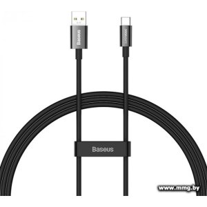 Кабель Baseus CAYS000901 USB Type-A - USB Type-C (1 м, черны